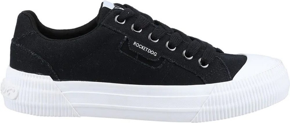 Rocket Dog - Damen Sneaker "Cheery 12A", Canvas (Schwarz)