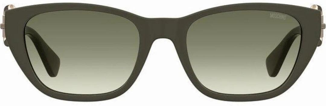 Moschino - Schnalle-Sonnenbrille für Damen (Braun)
