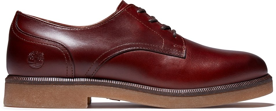 Timberland Cambridge Square Slip-on Red Nubuck Leder Womens Brogues A2G1Z