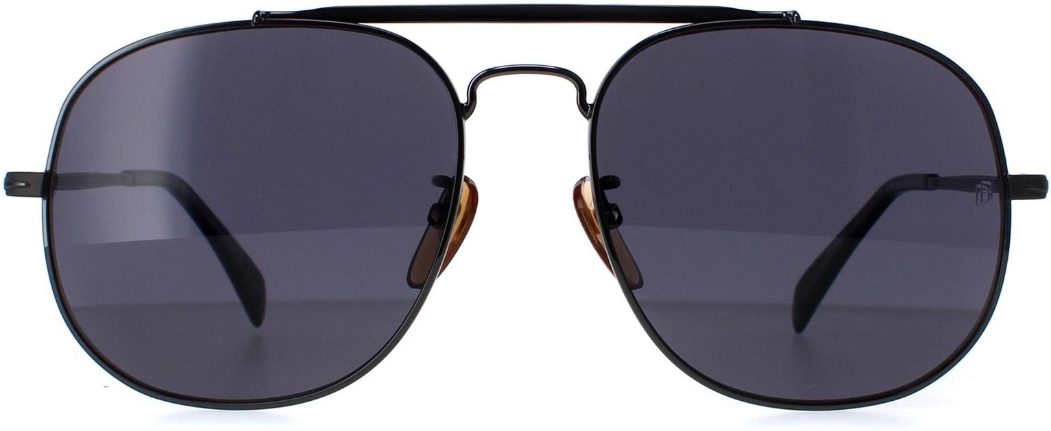 David Beckham Aviator Herren dunkel Ruthenium grau polarisiert DB7004/S