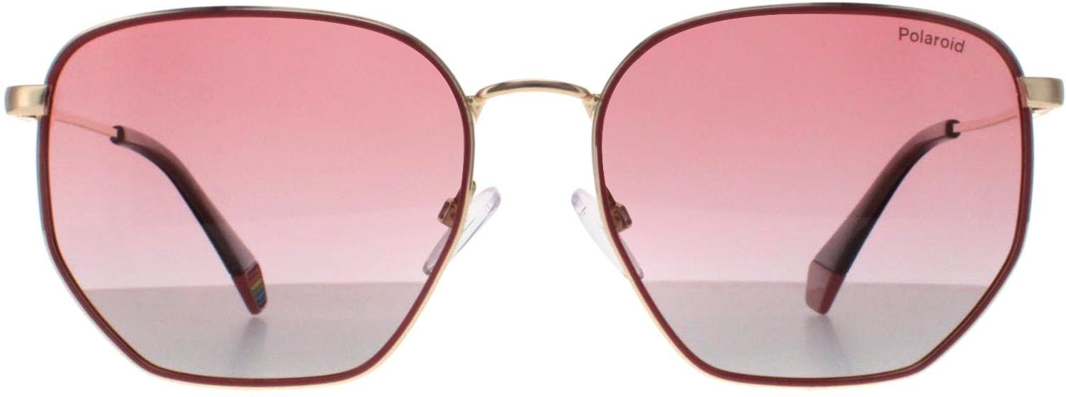 Thumbnail - Polaroid Square Unisex Gold Rosa Rosa Gradient Polarisiert PLD 6214/S/X