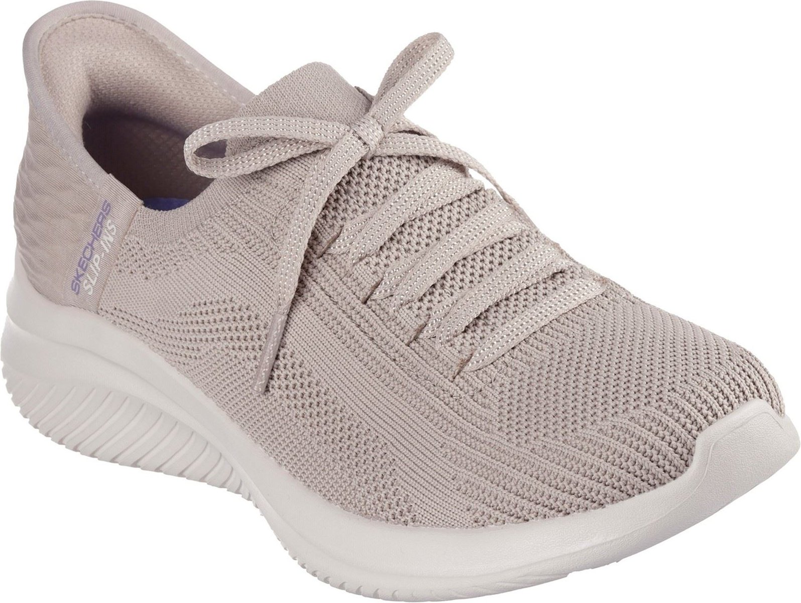 Thumbnail - Skechers Ultra Flex 3.0 Brilliant Path Textil Damen Taupe Sneaker