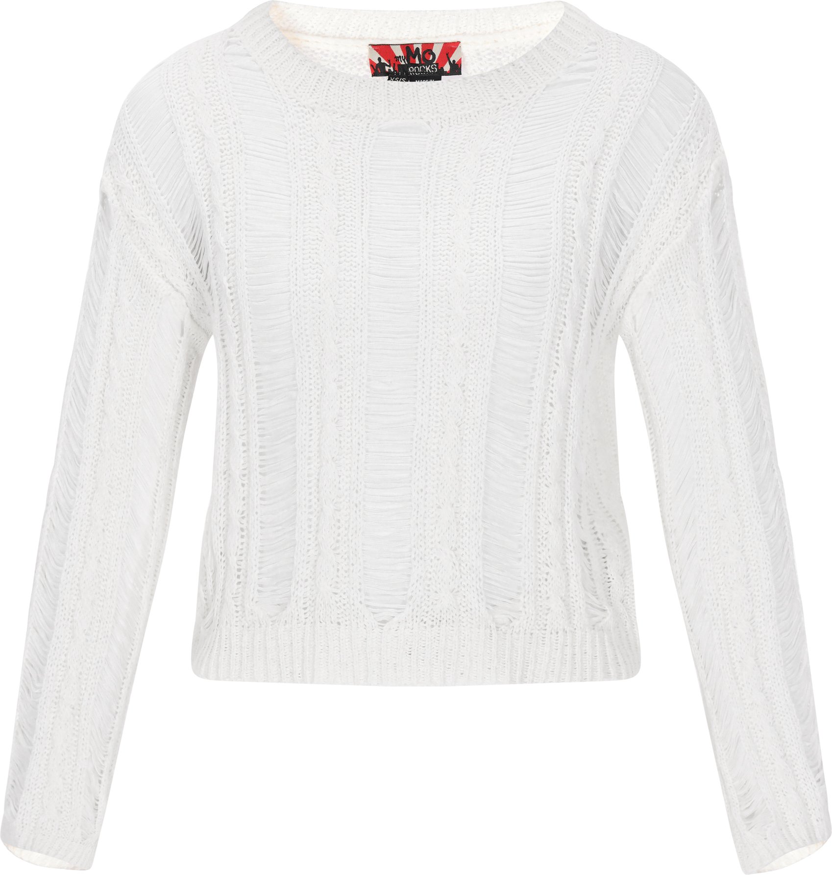 Mymo Pullover Frauen cremefarben