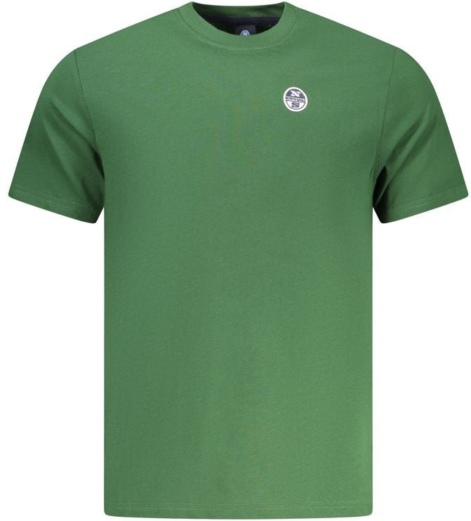Thumbnail - North Sails Verde Baumwolle Herren T-Shirt