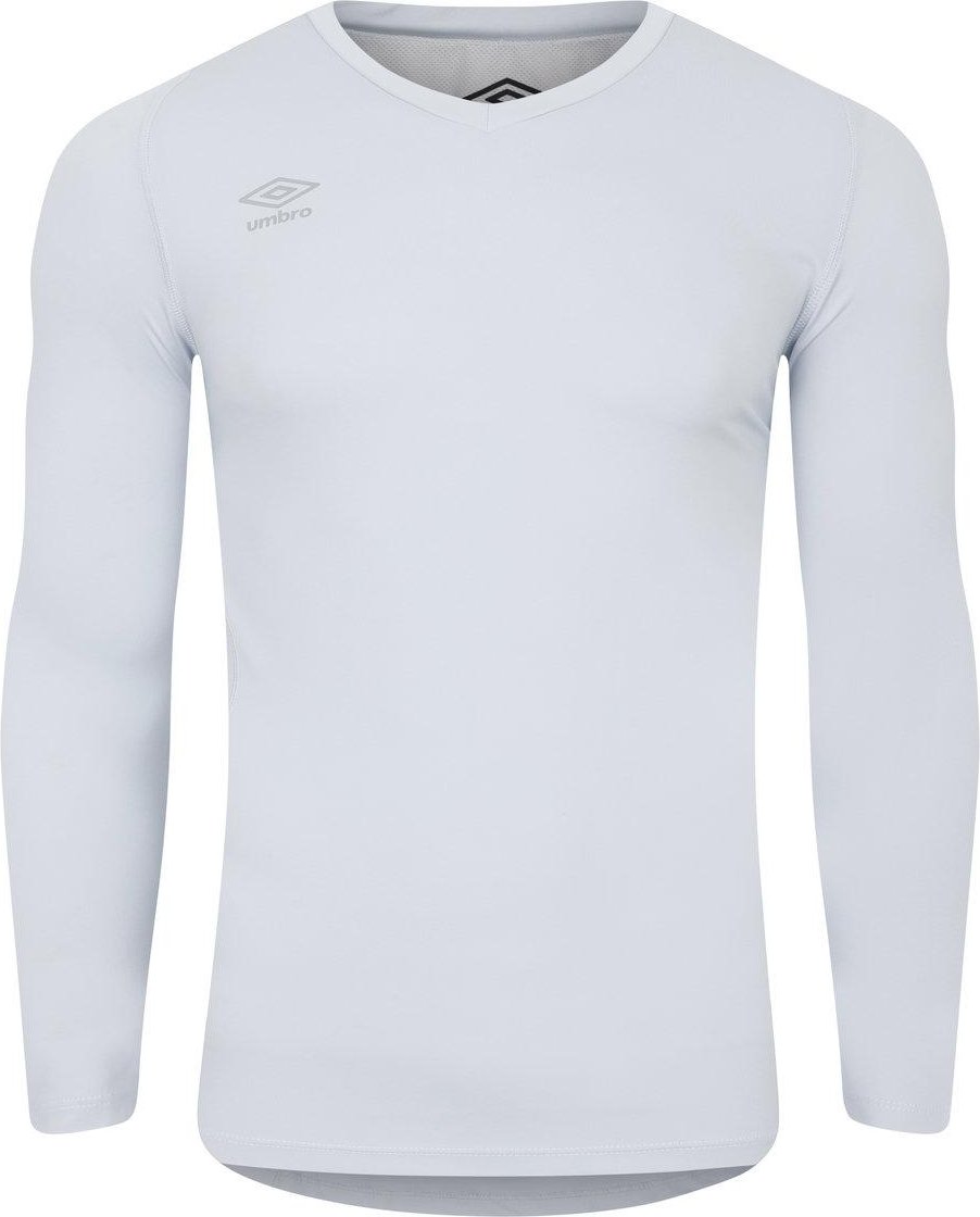 Umbro - "Elite" Base Layer Oberteil V-Ausschnitt für Herren (Grau Dämmerung)