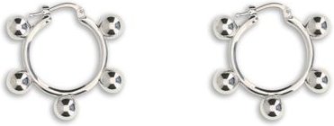 Hängerohrringe mit Kugeldetails