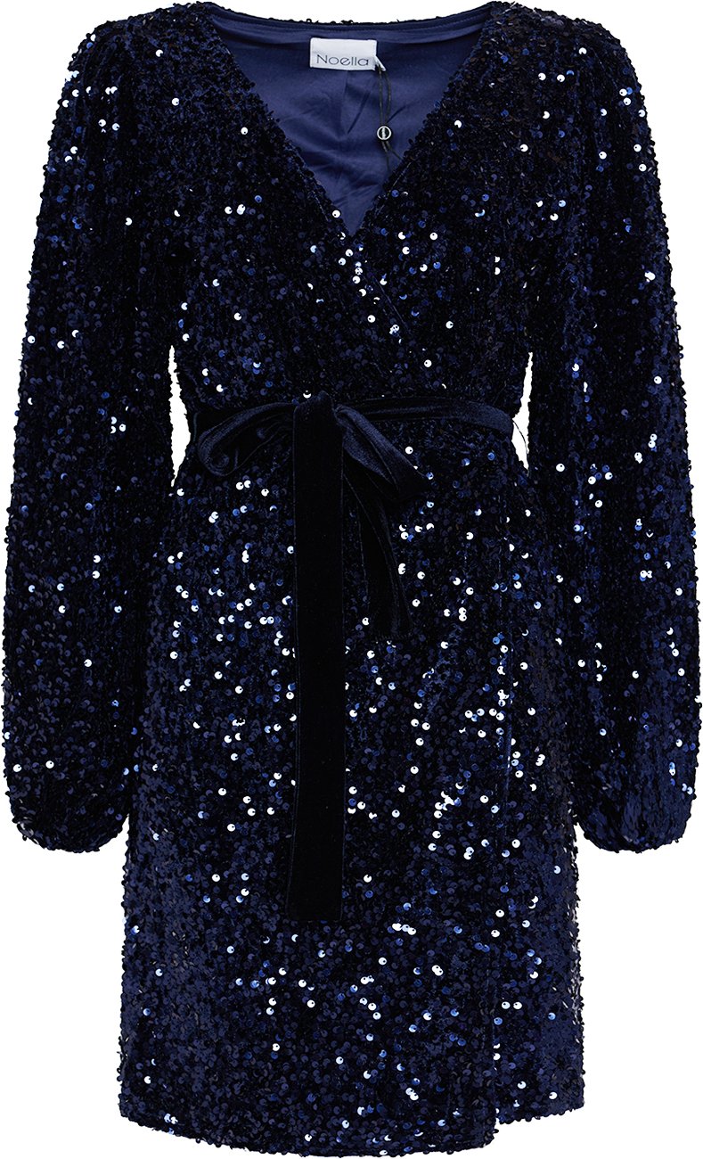 Teagan Wickelkleid in Blau