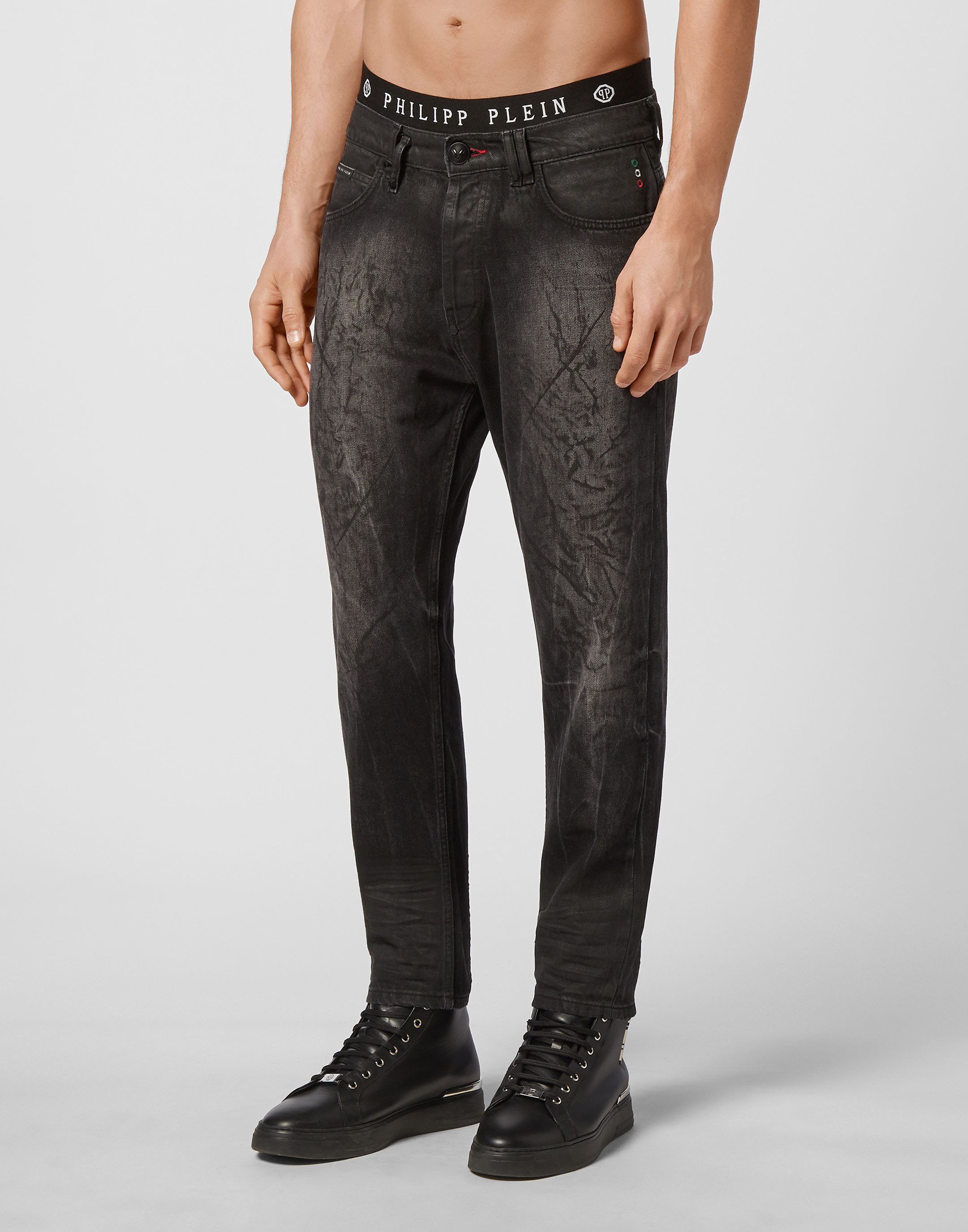 Jeans Carrot Fit Iconic Plein