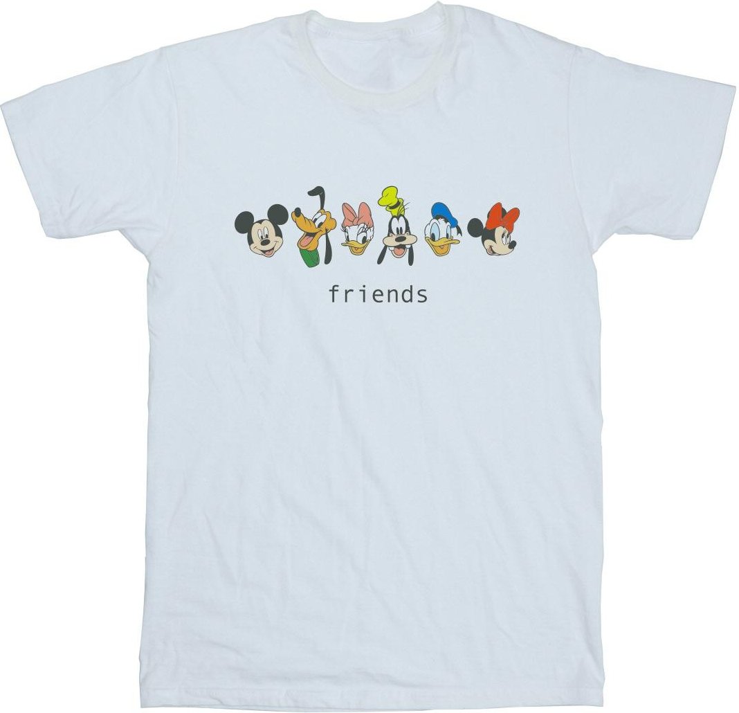 Disney - "Mickey Mouse And Friends" T-Shirt für Herren (Weiß)