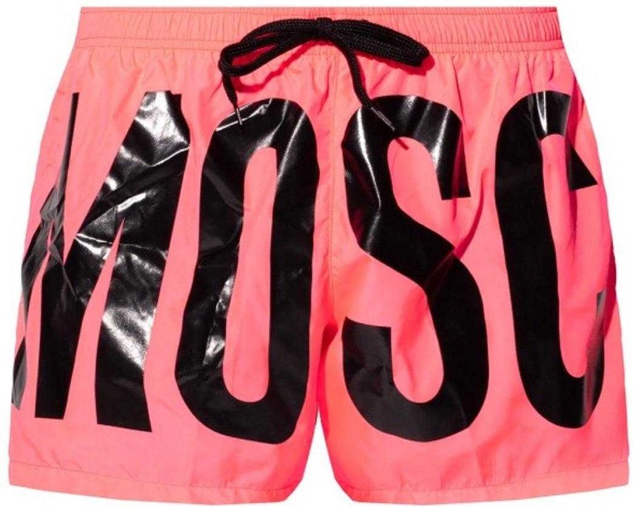 Moschino - Badeshorts für Herren, Polyester (Leuchtend Rosa)