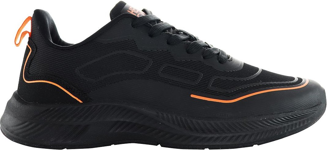 Henleys Duncan Mens Black Running Trainer