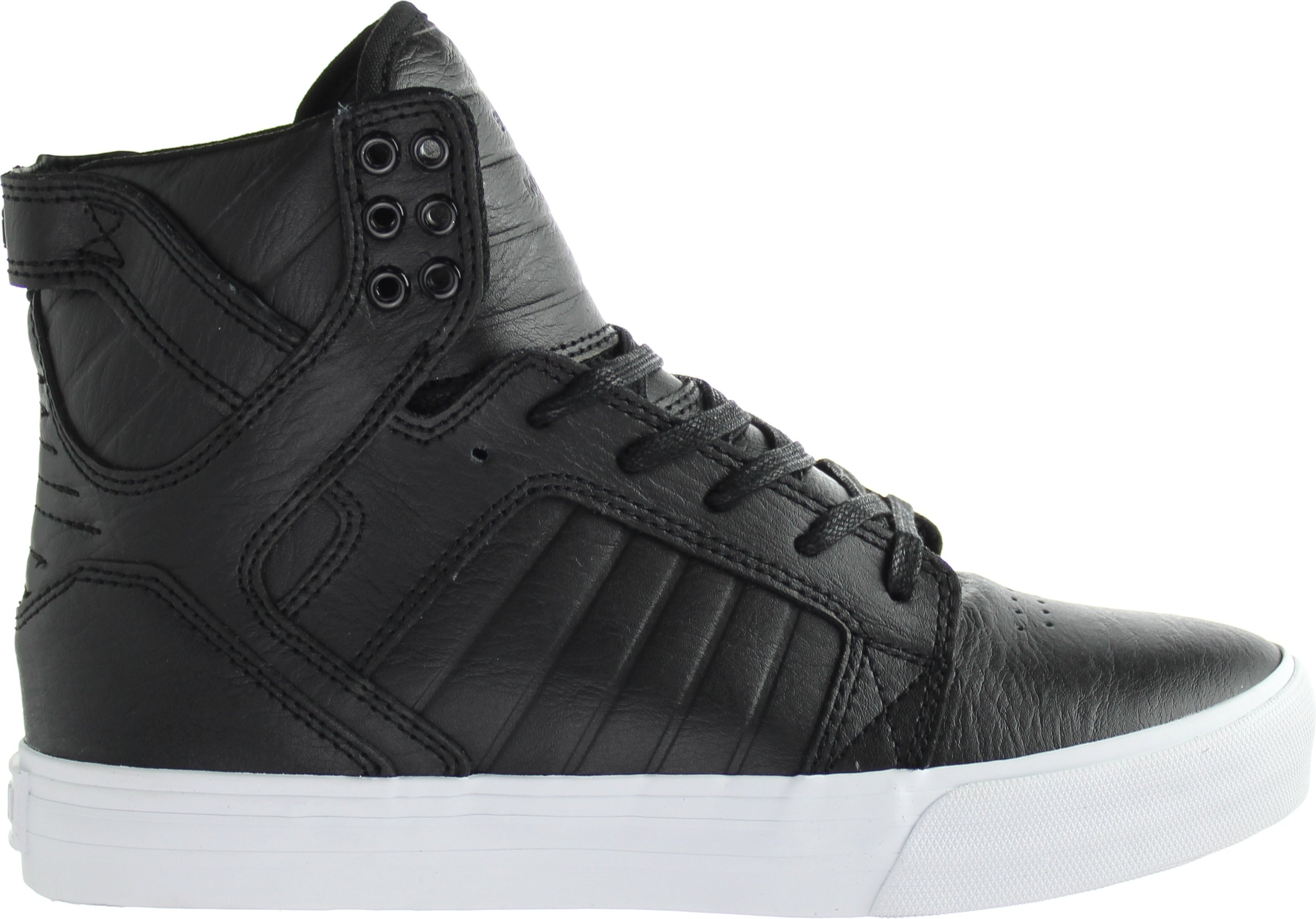Supra Skytop Black/White Black Herren Trainer