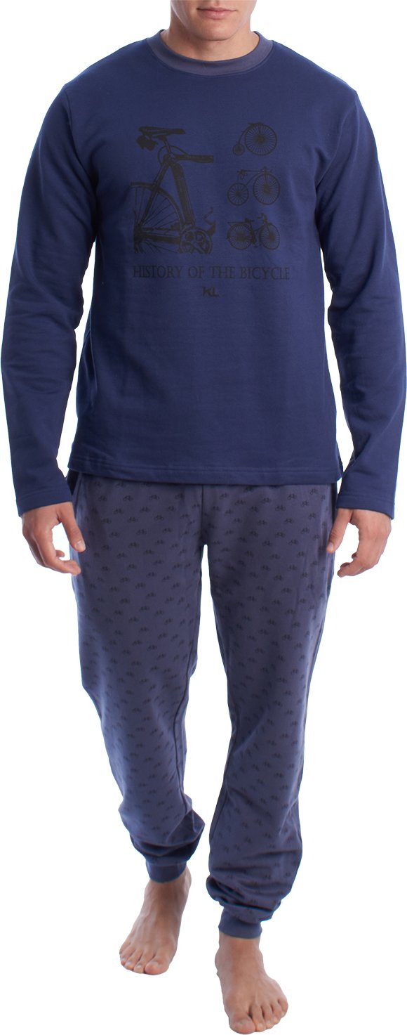Männer Winter Plüsch Baumwolle Pyjamas KLP6