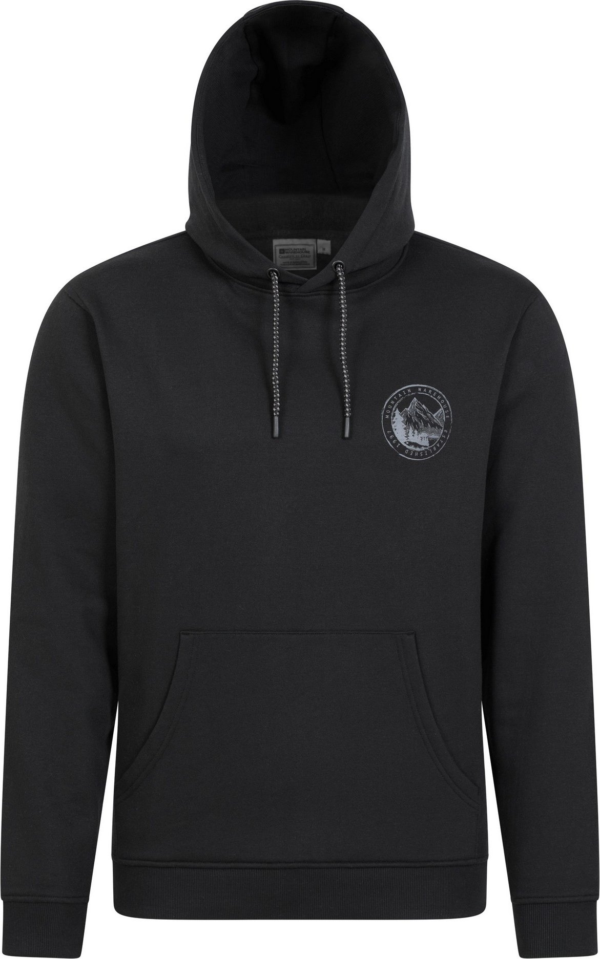 Mountain Warehouse - Kapuzenpullover Über den Kopf für Herren (Schwarz)