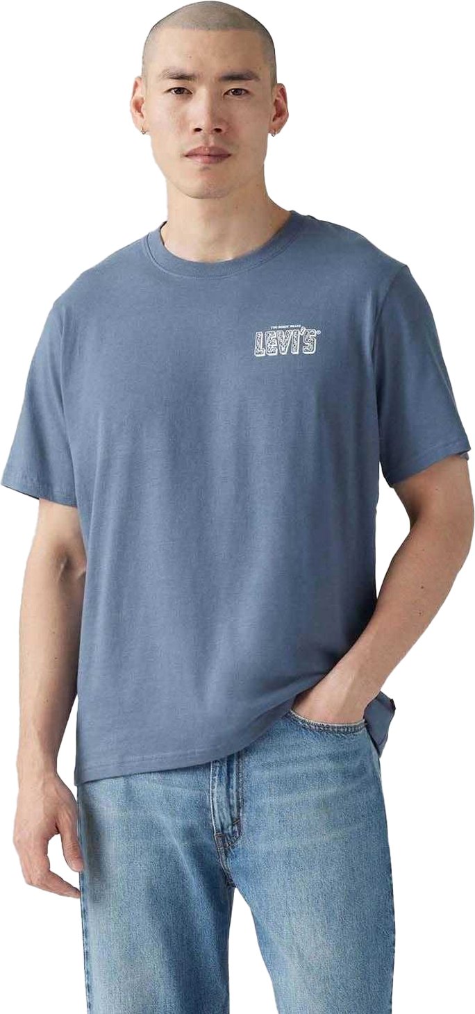 Levis - T-Shirt für Herren, leger (Indigoblau)
