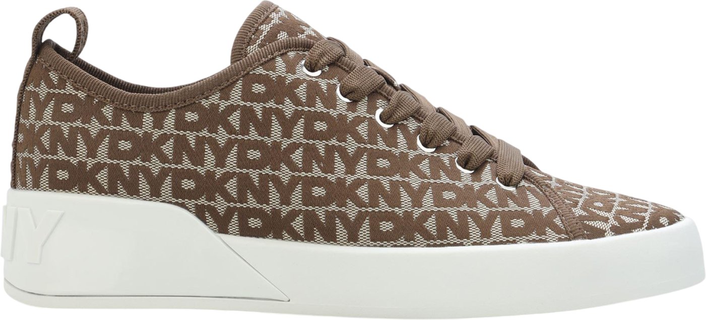 DKNY - "Mar" Sneaker für Damen, Kunststoff (Khaki)