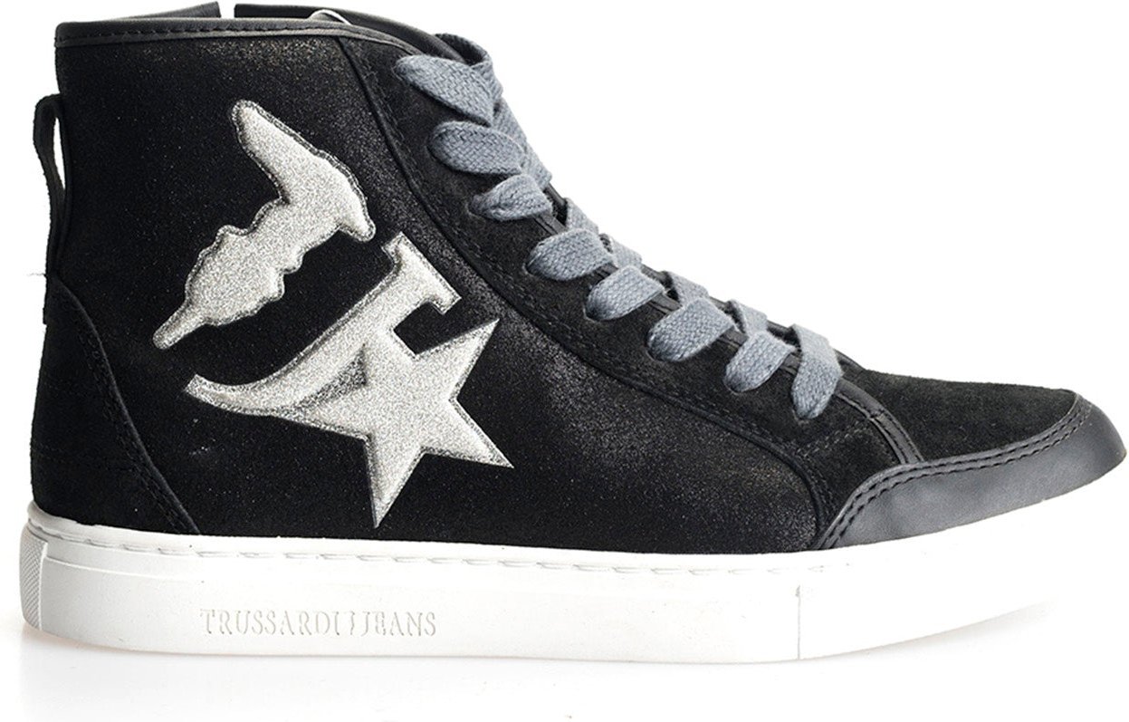 Trussardi Jeans Sneaker Woman's Schwarz