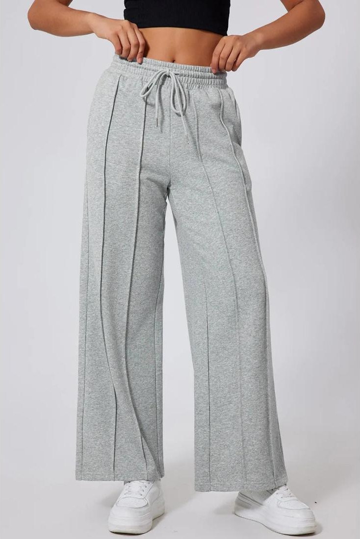 Thumbnail - Damen Jogginghose mit weitem Bein und Kordelzug