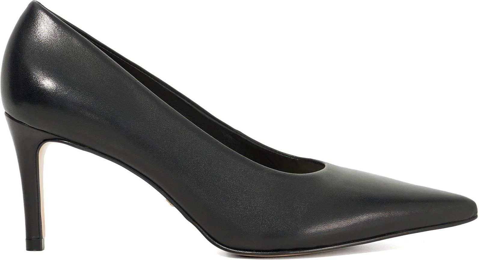 Dune Aspirierende Leder Damen Schwarze Schuhe