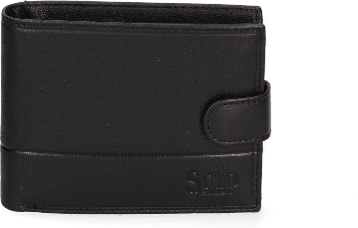 Solo Soprani Geldbörse Männer BLACK