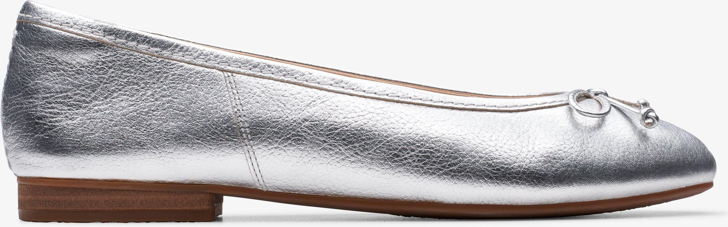 Fawna Lily Silberne Lederschuhe