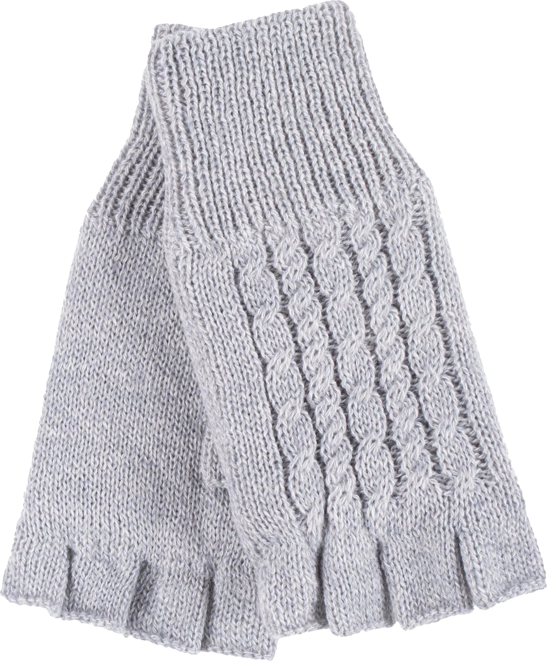 HEAT HOLDERS Damen Winter-Thermo-Fingerlose Handschuhe mit Zopfmuster