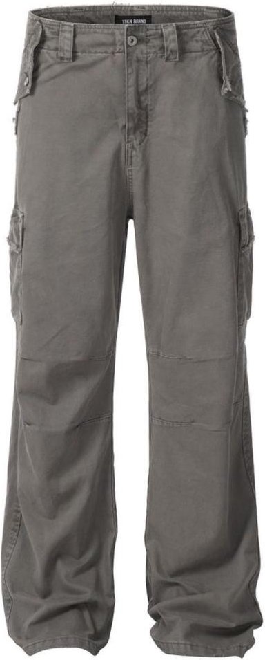 Thumbnail - Cargohose mit geradem Bein und maschinenwaschbarem Stoff