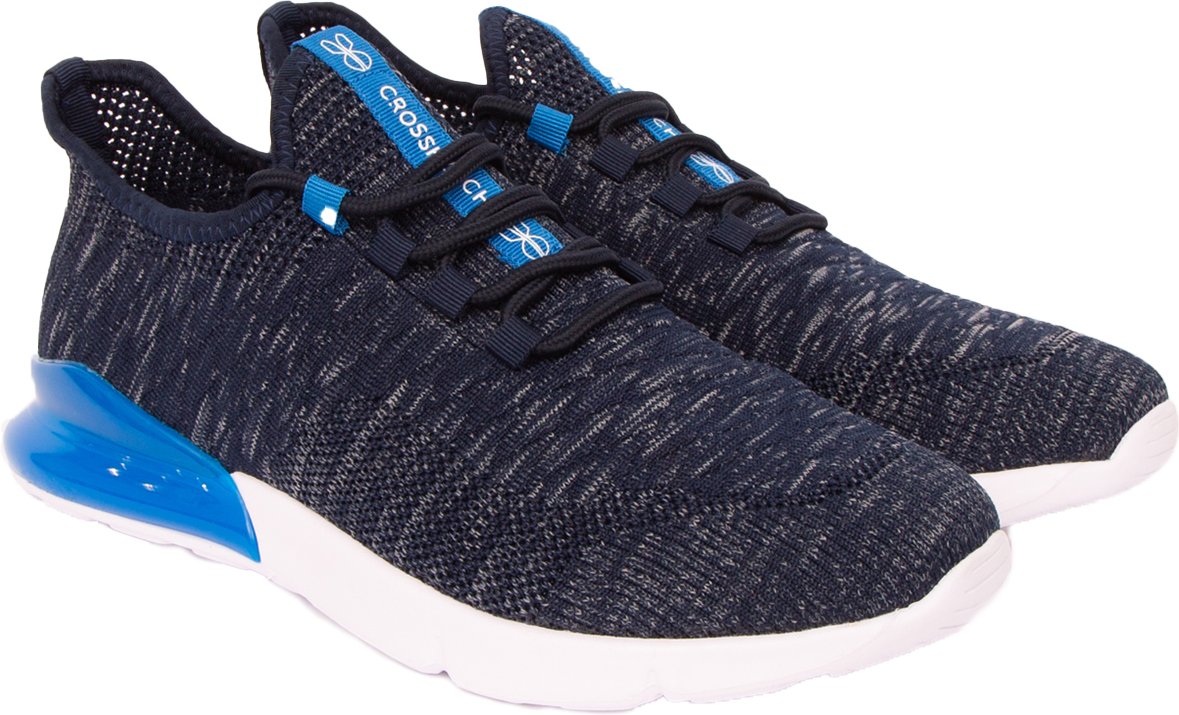 Thumbnail - Crosshatch - Herren Sneaker "Smitlay MVE" (Marineblau/Blau)