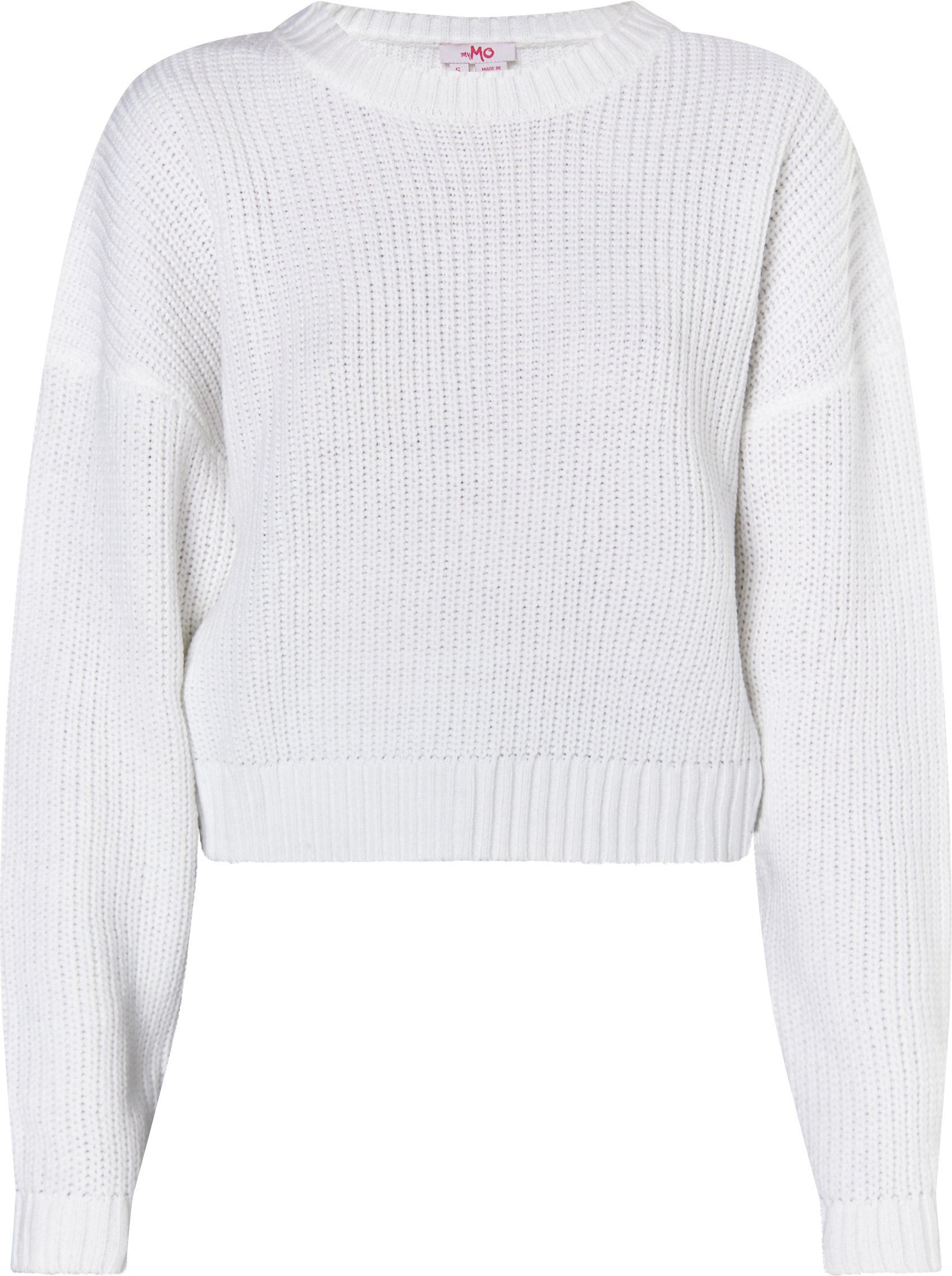Thumbnail - Mymo Strickpullover Damen weiss