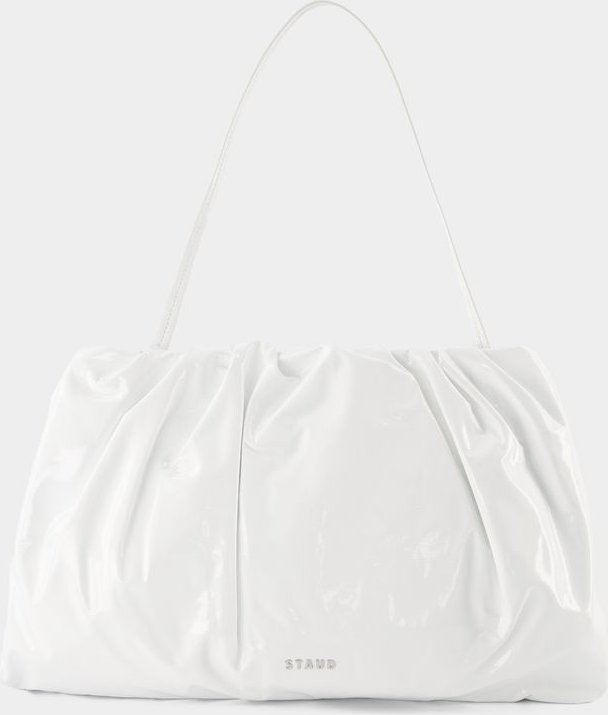 Phoebe Tasche - Staud - Leder - Weiß
