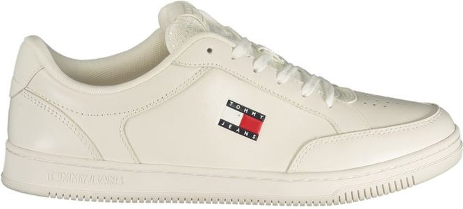 Tommy Hilfiger Weiße Polyurethan Herren Sneaker