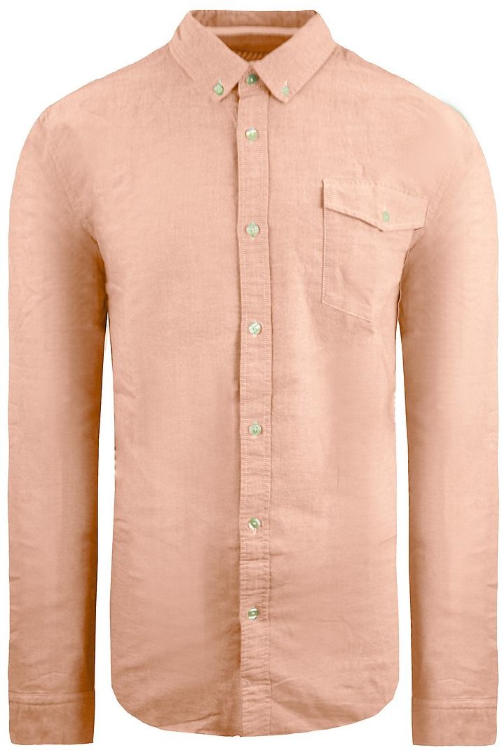 Scotch & Soda Oxford Herren Pfirsichhemd