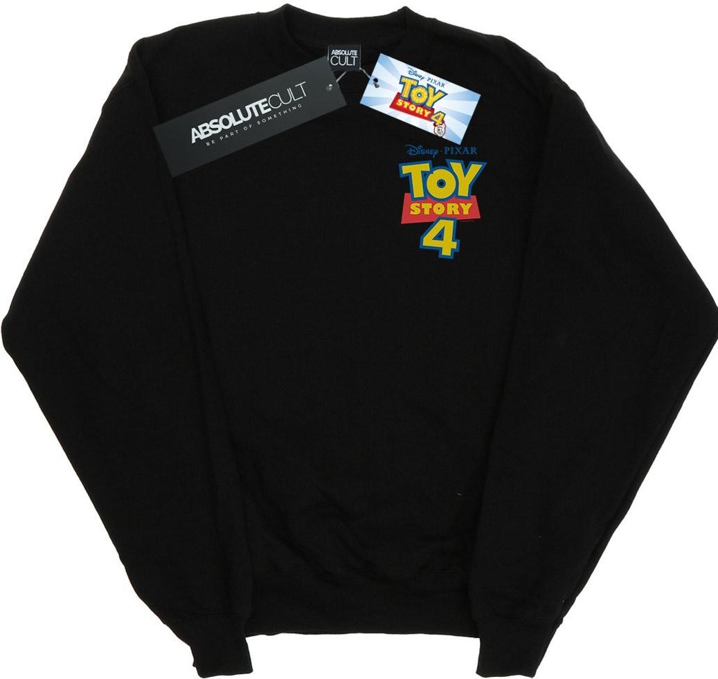 Disney - "Toy Story 4 Logo Breast Print" Sweatshirt für Herren (Schwarz)