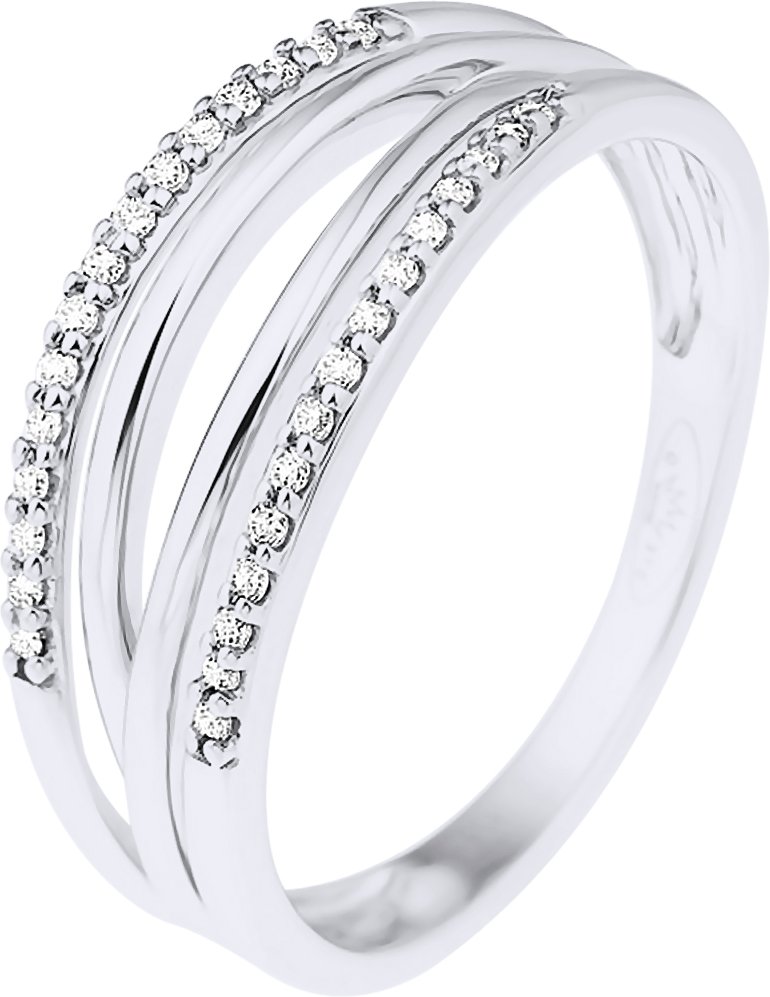 DIADEMA - Ring - Diamanten - Weißgold