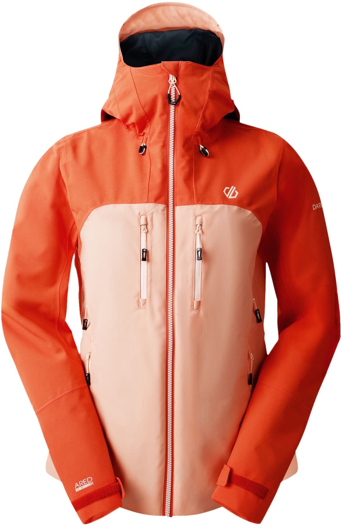 Dare 2B - "Diverging" Jacke, wasserfest für Damen (Gebrannte Siena/Krabben)