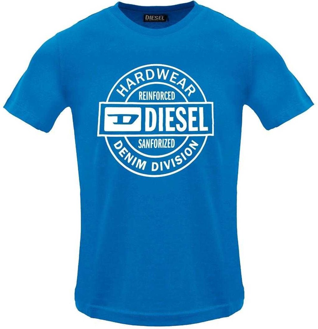 Diesel Herren Hardware Circle T-Shirt (Blauer Saphir)