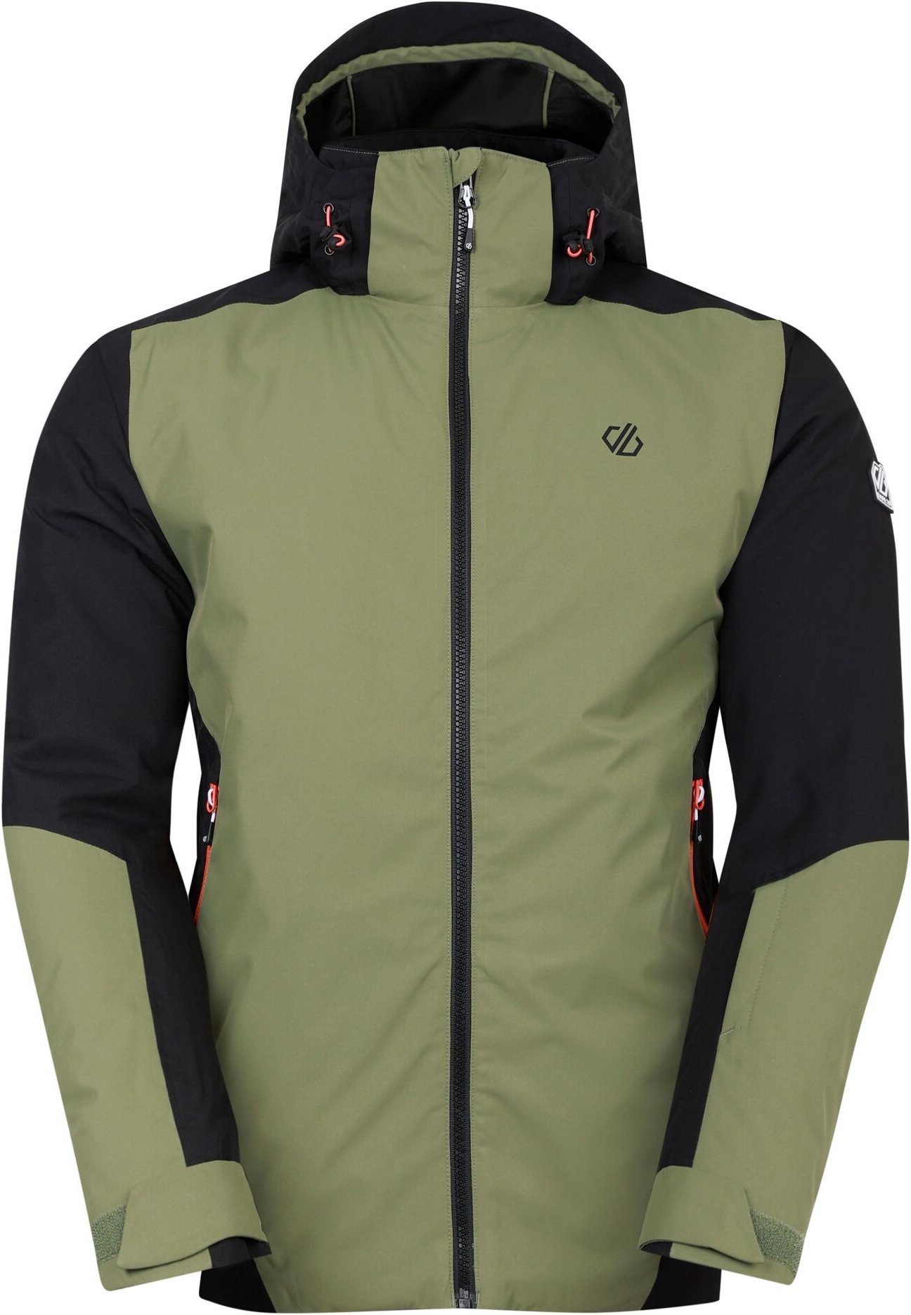 Dare 2B - "Precision II" Skijacke für Herren (Schwarz/Olivingrün)