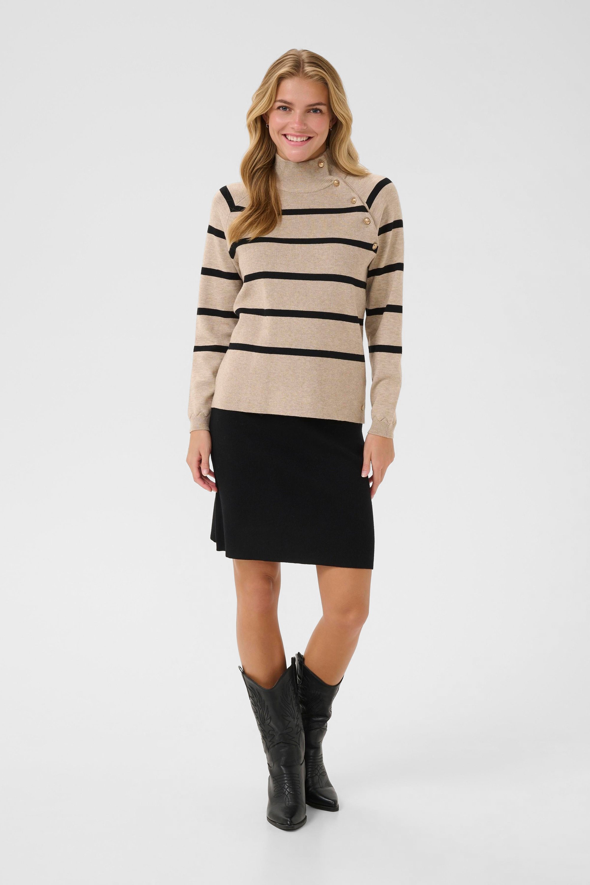 Strickpullover CRDela Strickpullover Loose fit beige