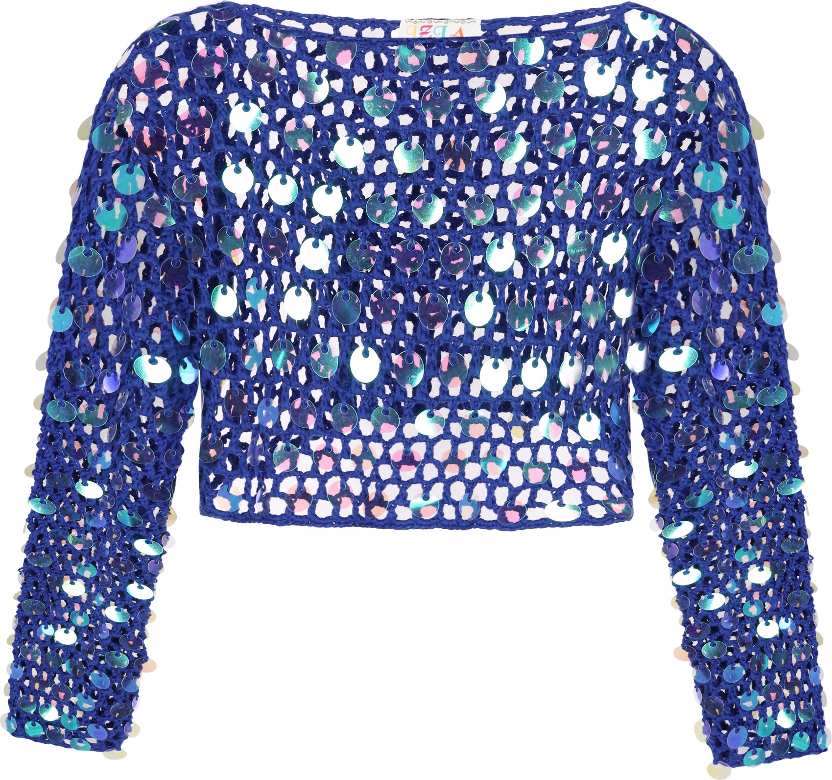 IZIA Pullover Frauen Blau