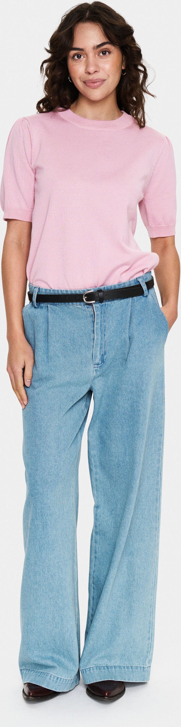 Strickpullover Classic fit pink