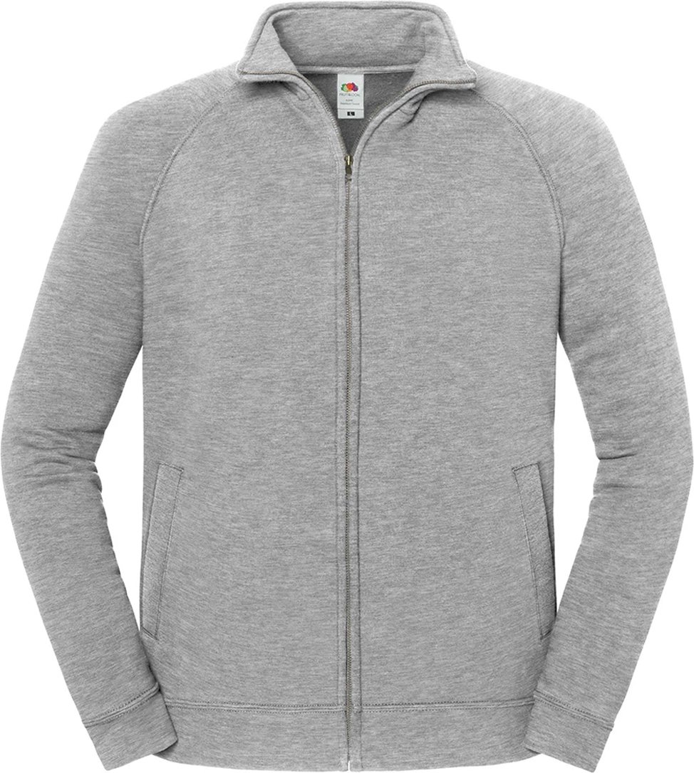 Fruit of the Loom - "Iconic Premium" Sweatjacke für Herren (Sportliches Heather)