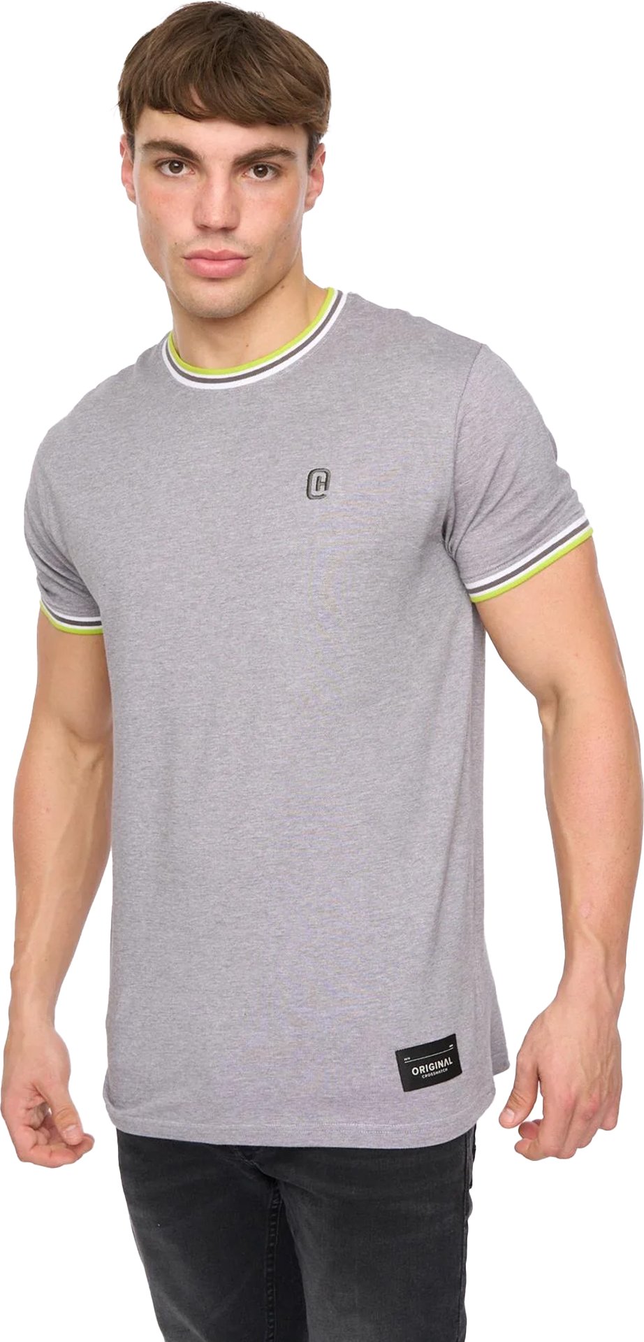 Crosshatch - "Keraga" T-Shirt für Herren (Weiß)