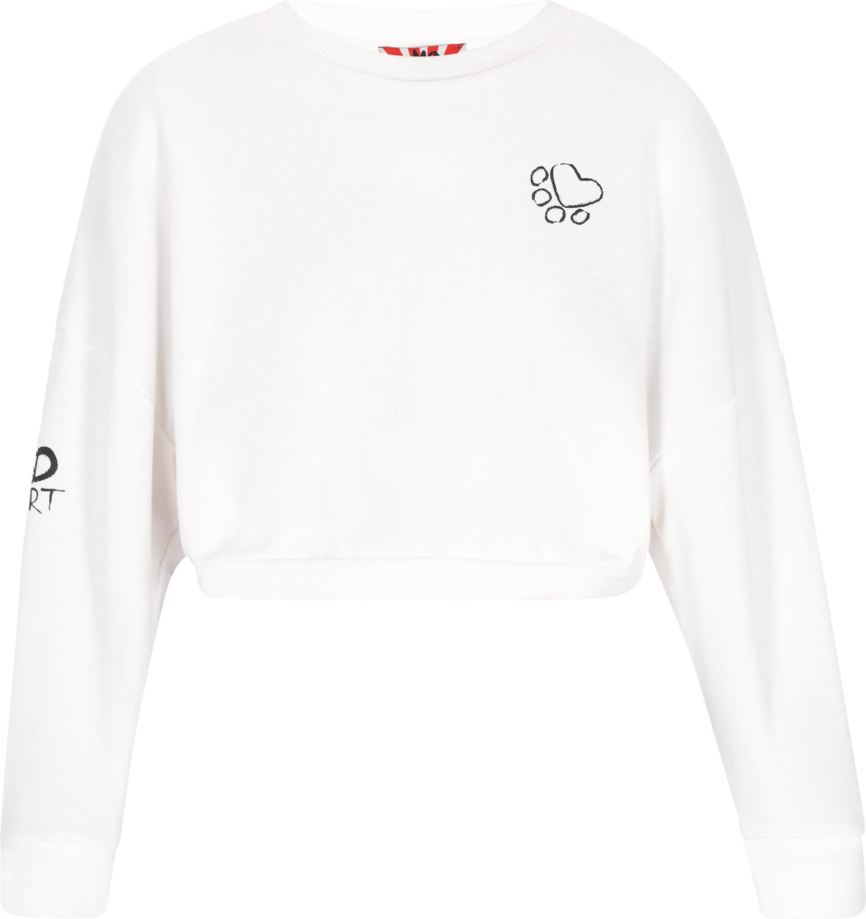 Mymo Sweatshirt Frauen Weiß