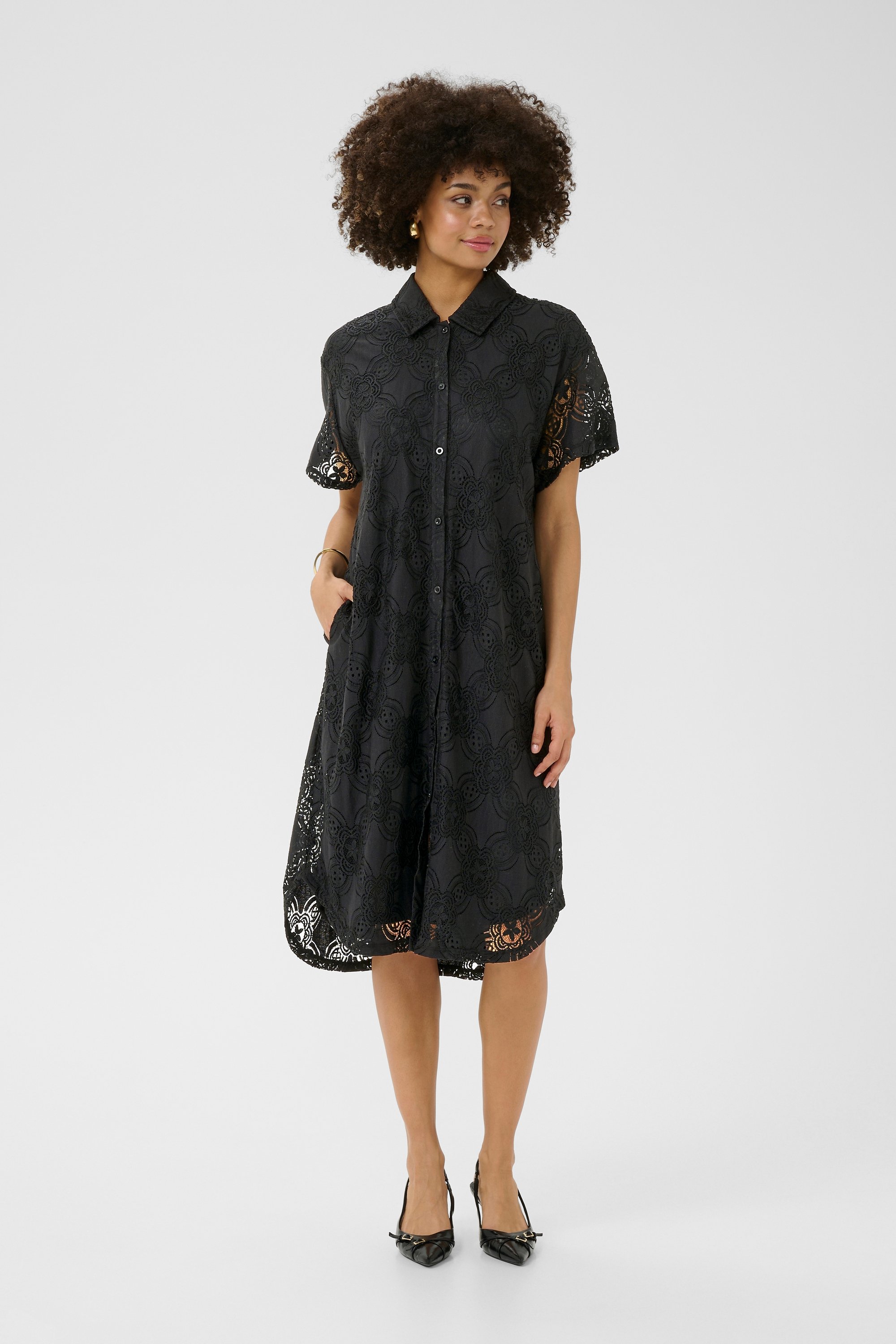 Thumbnail - Kleid CUsigla Oversize fit black
