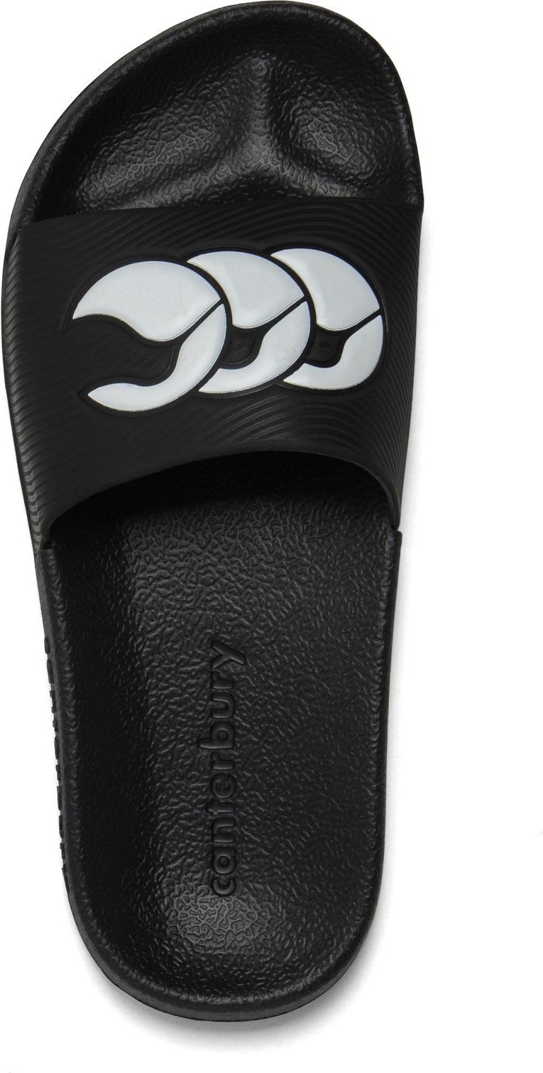 Canterbury - Herren/Damen Unisex Badesandale (Schwarz/Weiß)