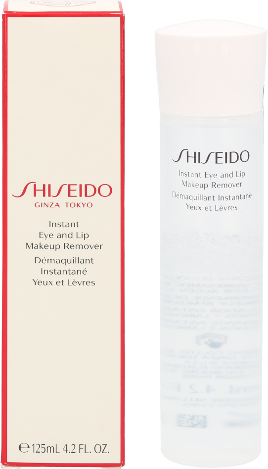 Shiseido Instant Eye and Lip Makeup Remover.