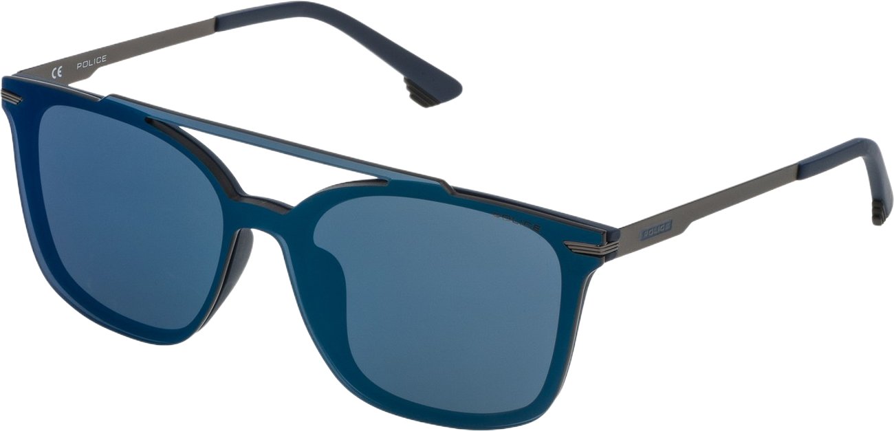 Police Unisex-Sonnenbrillen 53/20/135 mm Metall und Spritzguss