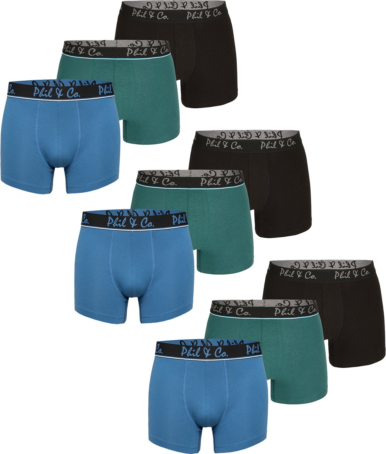 Retro Boxer Jersey Core 9-Pack