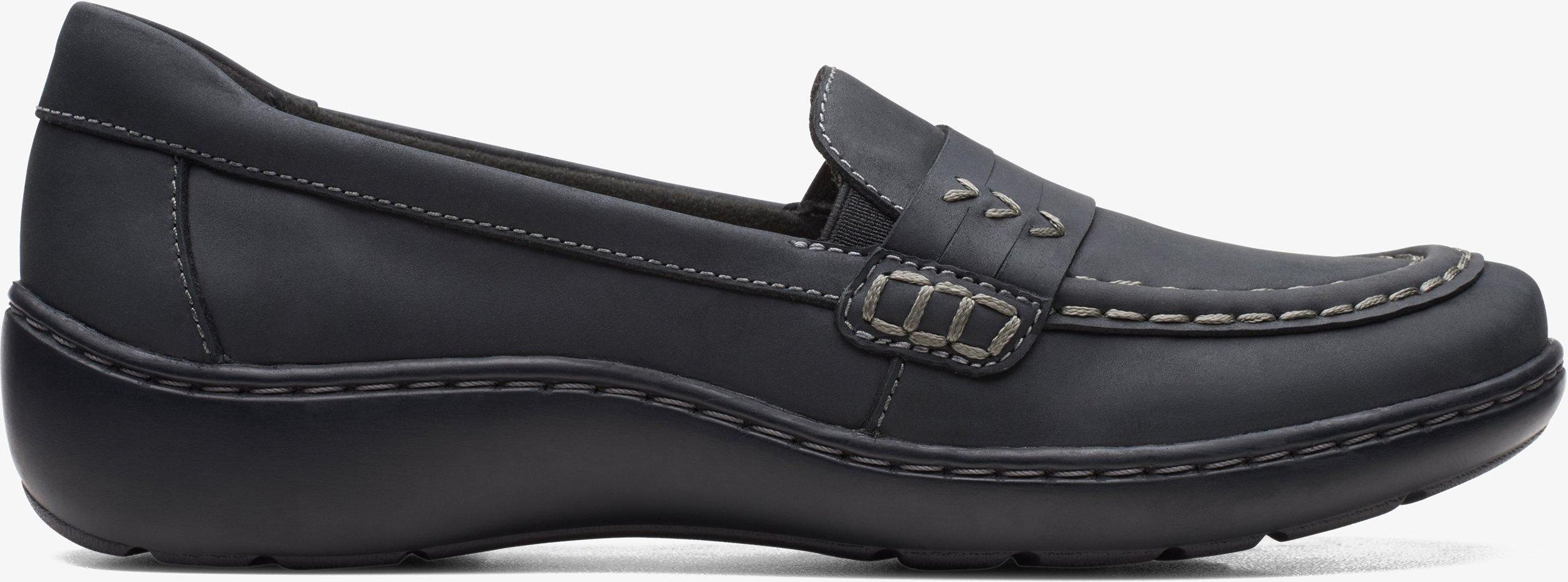 Cora Ashly schwarze Lederschuhe