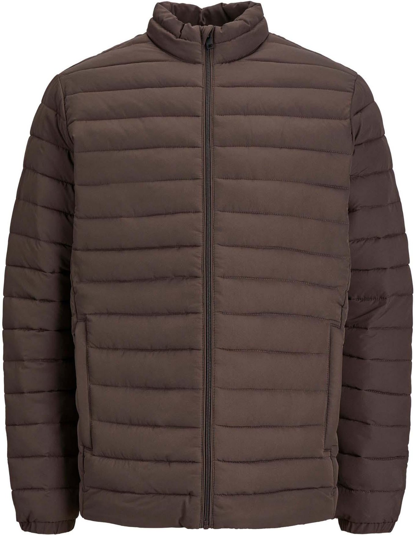 Recycle Puffer Collar von Jack & Jones in der farbe Braun.